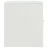 2 db fehér acél éjjeliszekrény 34,5 x 39 x 44 cm