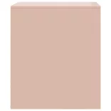 2 db rózsaszín acél éjjeliszekrény 34,5 x 39 x 44 cm