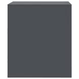 2 db antracitszürke acél éjjeliszekrény 34,5 x 39 x 44 cm