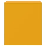 2 db sárga acél éjjeliszekrény 34,5 x 39 x 44 cm