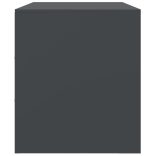 antracitszürke acél TV-szekrény 67 x 39 x 44 cm