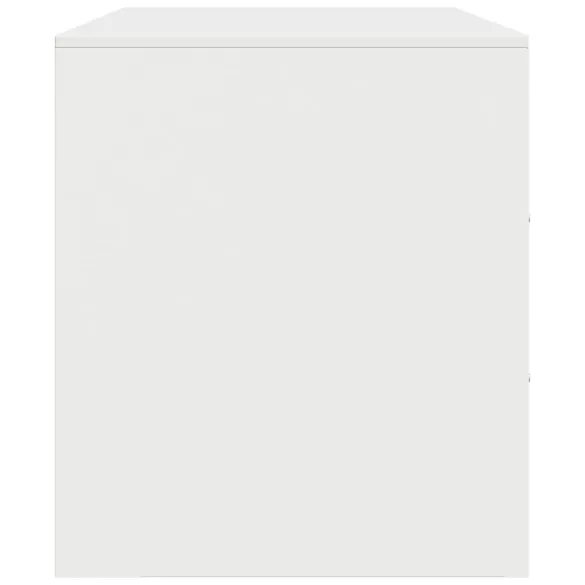 fehér acél TV-szekrény 67 x 39 x 44 cm