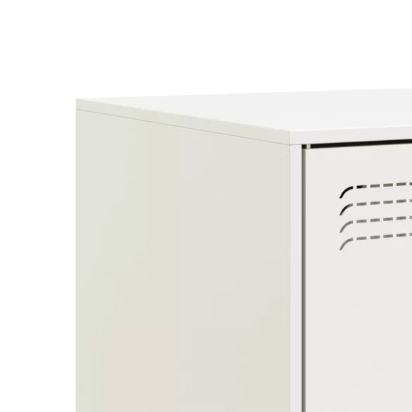 fehér acél TV-szekrény 67 x 39 x 44 cm