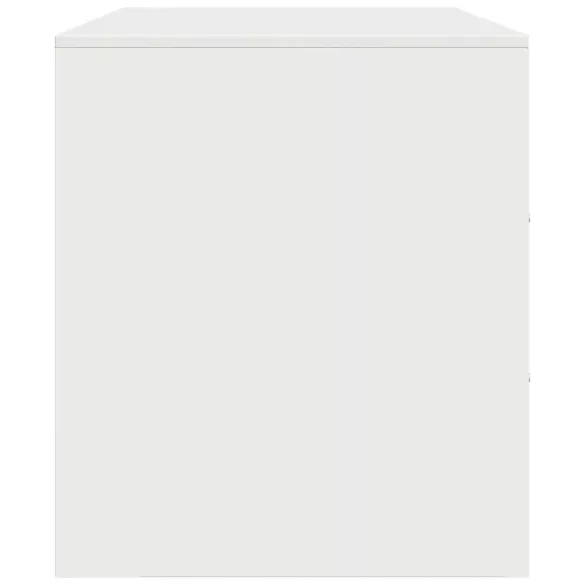 2 db fehér acél TV-szekrény 67 x 39 x 44 cm