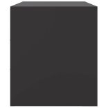 fekete acél TV-szekrény 99 x 39 x 44 cm