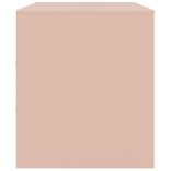 rózsaszín acél TV-szekrény 99 x 39 x 44 cm