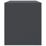 antracitszürke acél TV-szekrény 99 x 39 x 44 cm