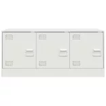 fehér acél TV-szekrény 99 x 39 x 44 cm