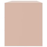 rózsaszín acél TV-szekrény 99 x 39 x 44 cm