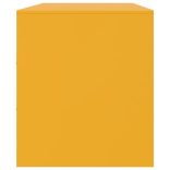 mustársárga acél TV-szekrény 99 x 39 x 44 cm