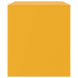 mustársárga acél TV-szekrény 67 x 39 x 44 cm