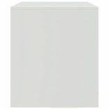 2 db fehér acél TV-szekrény 67 x 39 x 44 cm