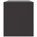 fekete acél TV-szekrény 99 x 39 x 44 cm