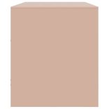 rózsaszín acél TV-szekrény 99 x 39 x 44 cm