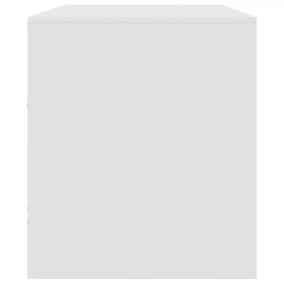 fehér acél TV-szekrény 99 x 39 x 44 cm