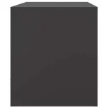 fekete acél TV-szekrény 67 x 39 x 44 cm