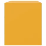 2 db mustársárga acél TV-szekrény 67 x 39 x 44 cm