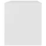 fehér acél TV-szekrény 67 x 39 x 44 cm