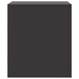 fekete acél éjjeliszekrény 34,5 x 39 x 44 cm