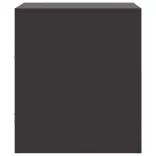 2 db fekete acél éjjeliszekrény 34,5 x 39 x 44 cm