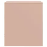 2 db rózsaszín acél éjjeliszekrény 34,5 x 39 x 44 cm