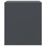 antracitszürke acél éjjeliszekrény 34,5 x 39 x 44 cm