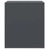 2 db antracitszürke acél éjjeliszekrény 34,5 x 39 x 44 cm