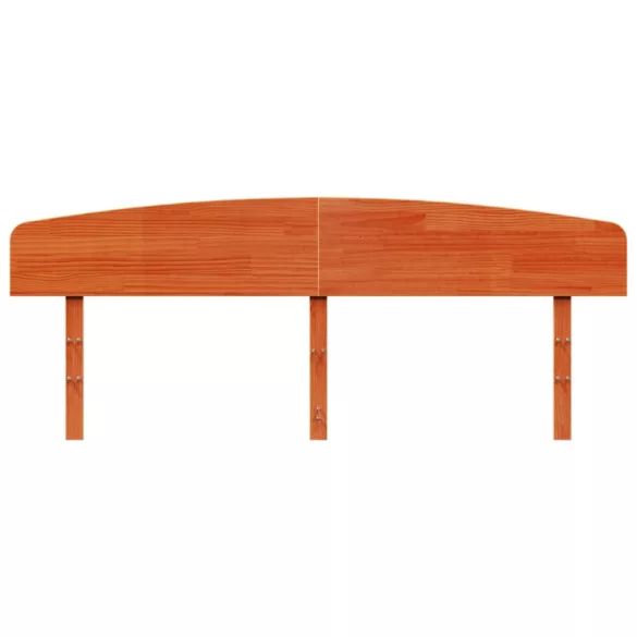 viaszbarna tömör fenyőfa fejtámla 200 cm