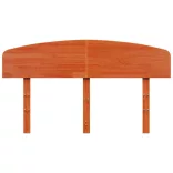 viaszbarna tömör fenyőfa fejtámla 160 cm