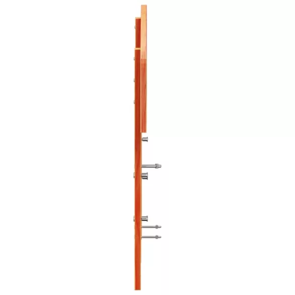 viaszbarna tömör fenyőfa fejtámla 160 cm