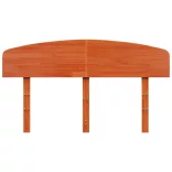 viaszbarna tömör fenyőfa fejtámla 150 cm