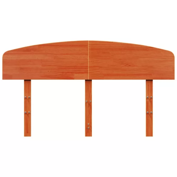 viaszbarna tömör fenyőfa fejtámla 150 cm