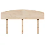 tömör fenyőfa fejtámla 140 cm