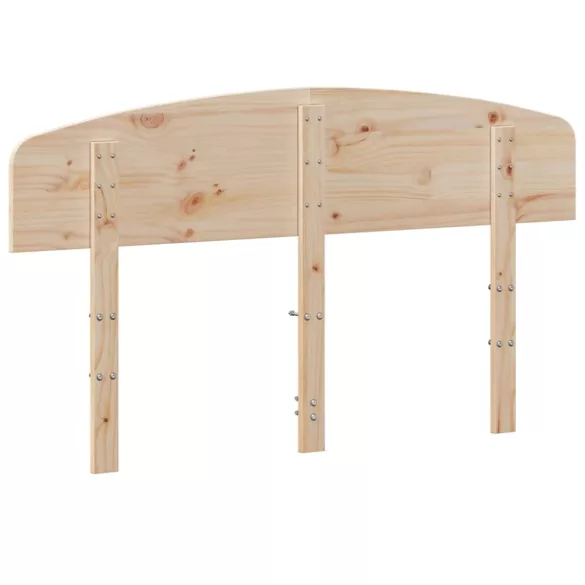 tömör fenyőfa fejtámla 140 cm