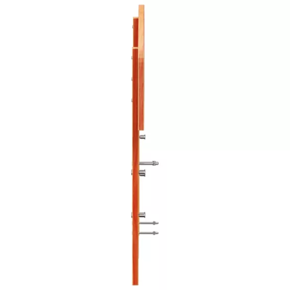 viaszbarna tömör fenyőfa fejtámla 140 cm