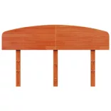 viaszbarna tömör fenyőfa fejtámla 135 cm