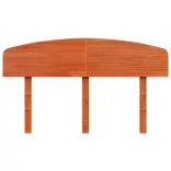 viaszbarna tömör fenyőfa fejtámla 120 cm