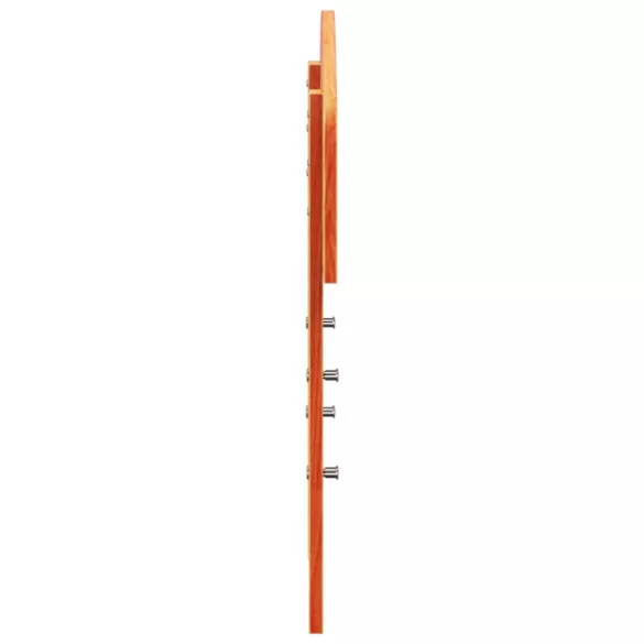 viaszbarna tömör fenyőfa fejtámla 100 cm