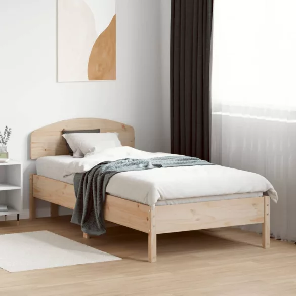 tömör fenyőfa fejtámla 75 cm