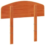 viaszbarna tömör fenyőfa fejtámla 75 cm