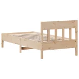 tömör fenyőfa ágy matrac nélkül 90 x 200 cm