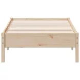 tömör fenyőfa ágy matrac nélkül 75 x 190 cm