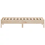 tömör fenyőfa ágy matrac nélkül 75 x 190 cm