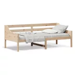 tömör fenyőfa kanapéágy matrac nélkül 80 x 200 cm