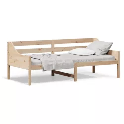 tömör fenyőfa kanapéágy matrac nélkül 80 x 200 cm