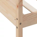 tömör fenyőfa kanapéágy matrac nélkül 80 x 200 cm