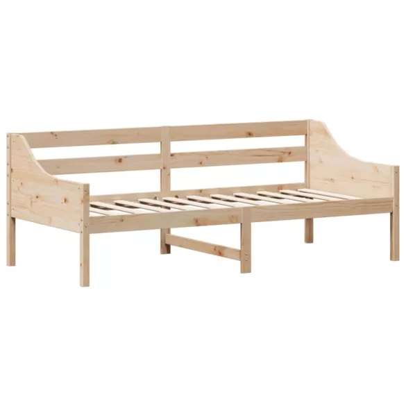 tömör fenyőfa kanapéágy matrac nélkül 90 x 200 cm