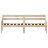 tömör fenyőfa kanapéágy matrac nélkül 90 x 200 cm