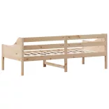 tömör fenyőfa kanapéágy matrac nélkül 90 x 200 cm