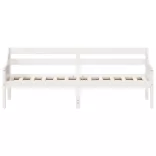 fehér tömör fenyőfa kanapéágy matrac nélkül 90 x 200 cm
